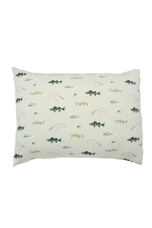 Standard Pillowcase in Fishing