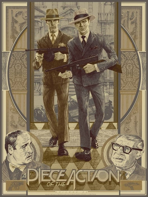 Star Trek A Piece of the Action Rich Kelly poster