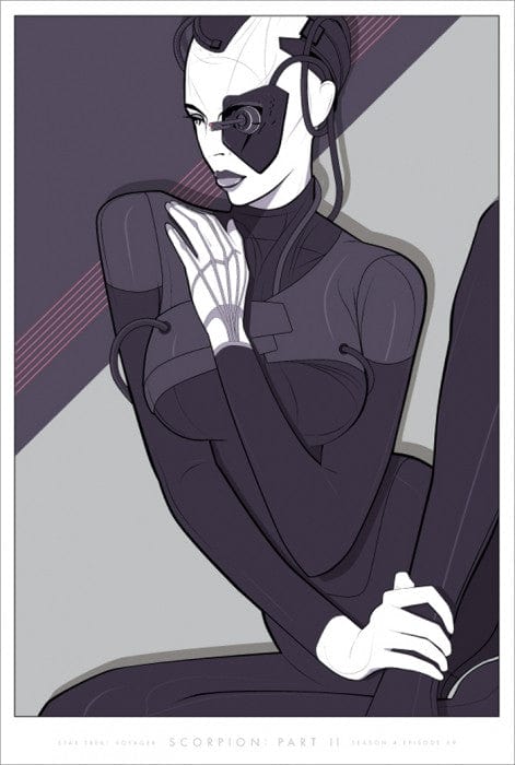 Star Trek Voyager Scorpion Part II Craig Drake poster