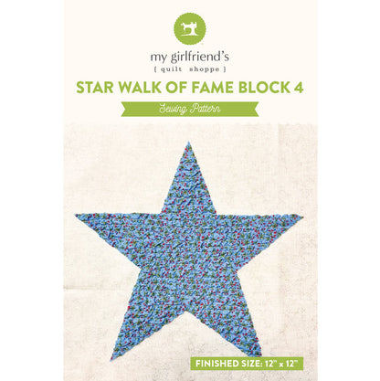 Star Walk of Fame Block 4 (Downloadable Pattern)
