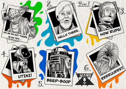 Star Wars inspired designs by Emily