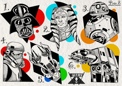 Star Wars inspired designs by Emily