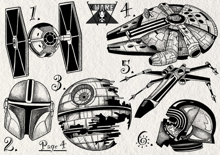 Star Wars inspired designs by Emily