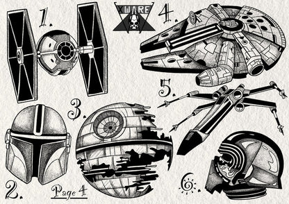 Star Wars inspired designs by Emily