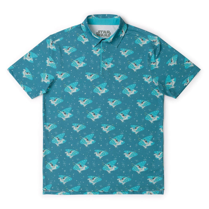 RSVLTS XS RSVLTS Star Wars Fathers Day "Mid-Century Mando"_ All Day Polo