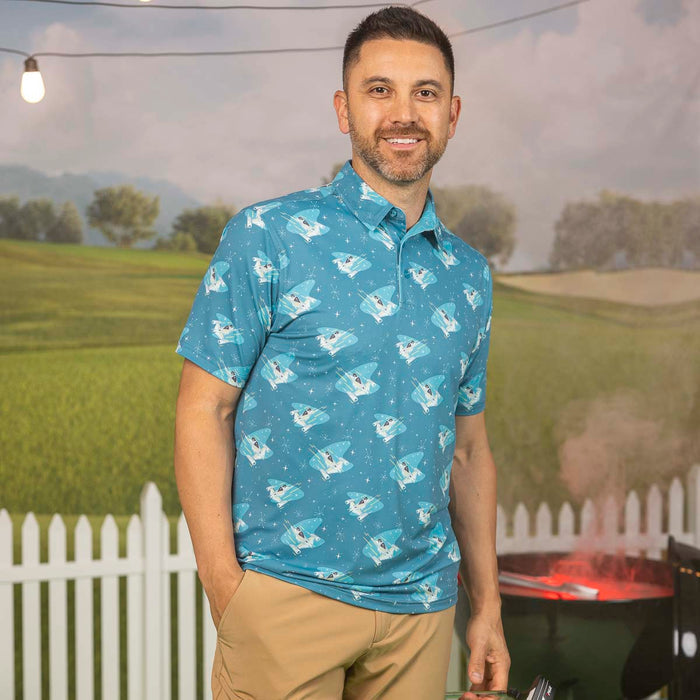 RSVLTS Star Wars Breakfast Balls All-Day Polo Star Wars™ "Mid-Century Mando" – All Day Polo