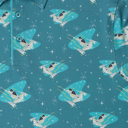 RSVLTS RSVLTS Star Wars Fathers Day "Mid-Century Mando"_ All Day Polo