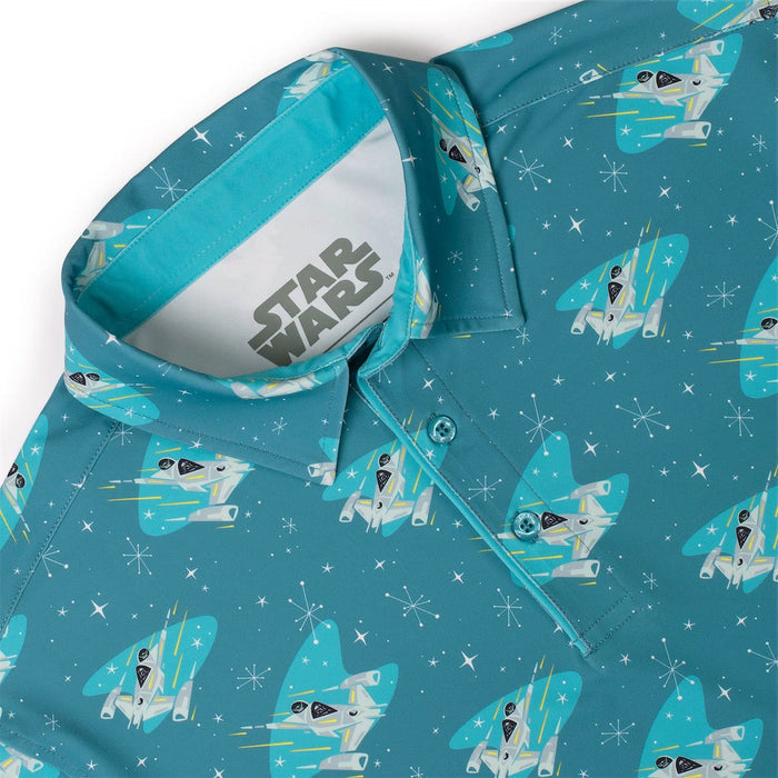 RSVLTS RSVLTS Star Wars Fathers Day "Mid-Century Mando"_ All Day Polo