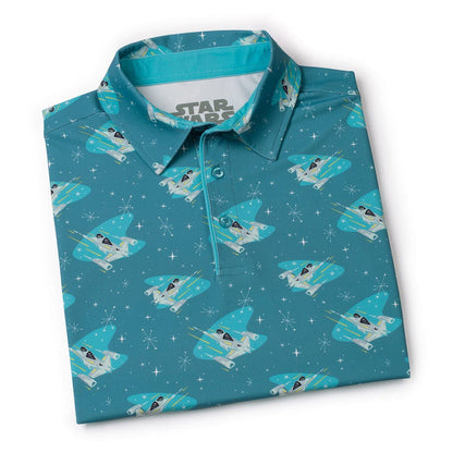 RSVLTS RSVLTS Star Wars Fathers Day "Mid-Century Mando"_ All Day Polo