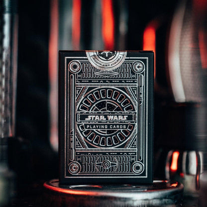 Star Wars Silver Special Edition (The Dark Side) Playing Cards by Theory11