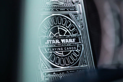 Star Wars Silver Special Edition (The Dark Side) Playing Cards by Theory11