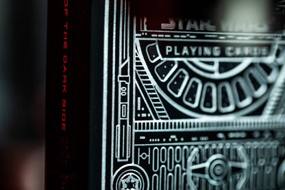 Star Wars Silver Special Edition (The Dark Side) Playing Cards by Theory11