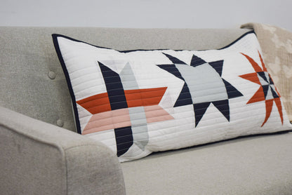 Starlight Trio Lumbar Pillow (Downloadable Pattern)