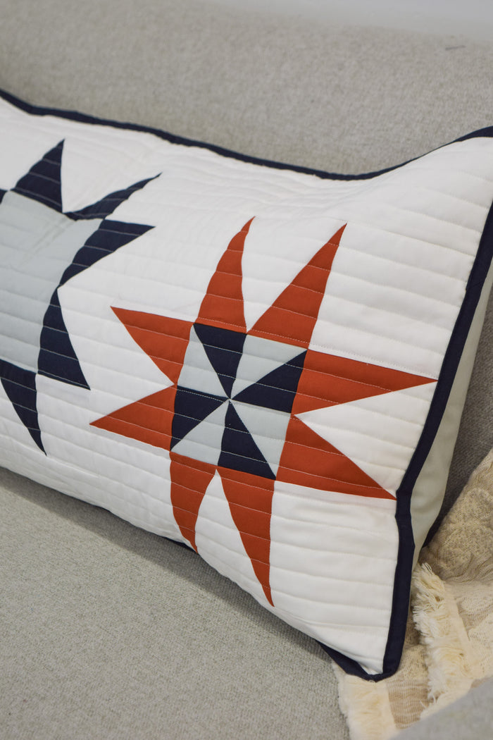 Starlight Trio Lumbar Pillow (Downloadable Pattern)