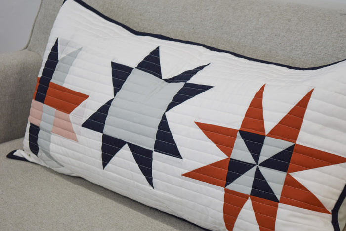 Starlight Trio Lumbar Pillow (Downloadable Pattern)