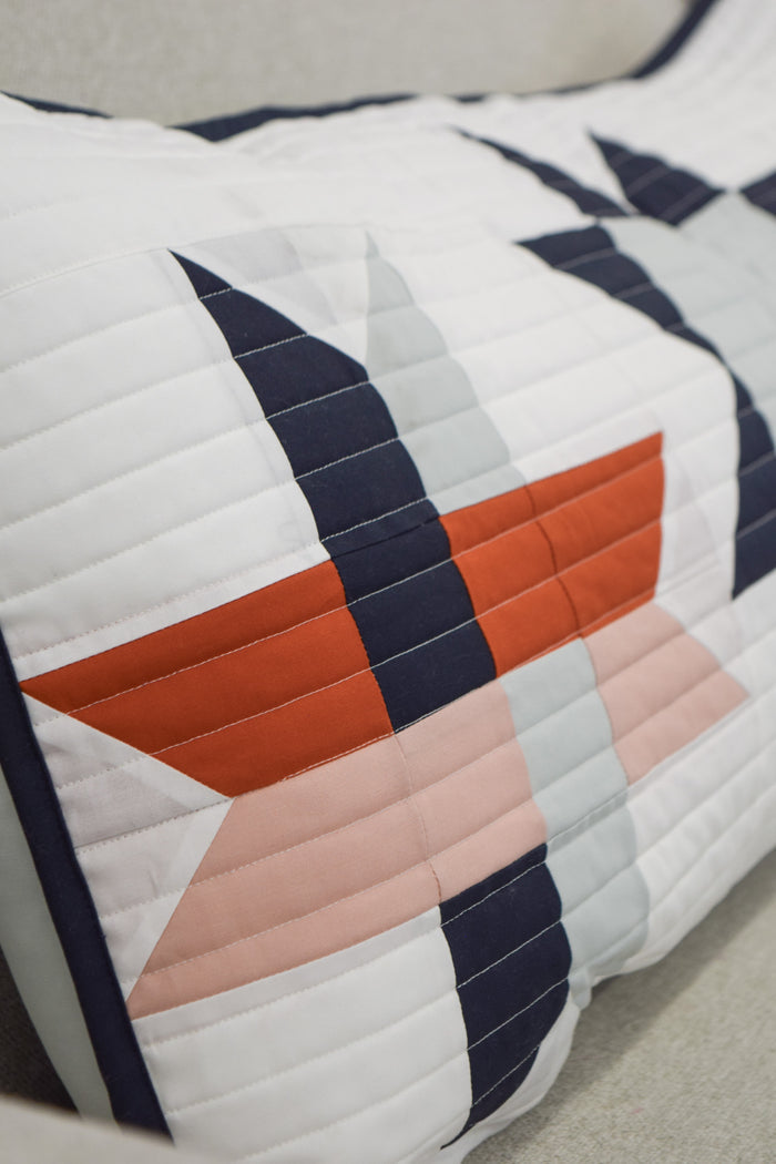Starlight Trio Lumbar Pillow (Downloadable Pattern)