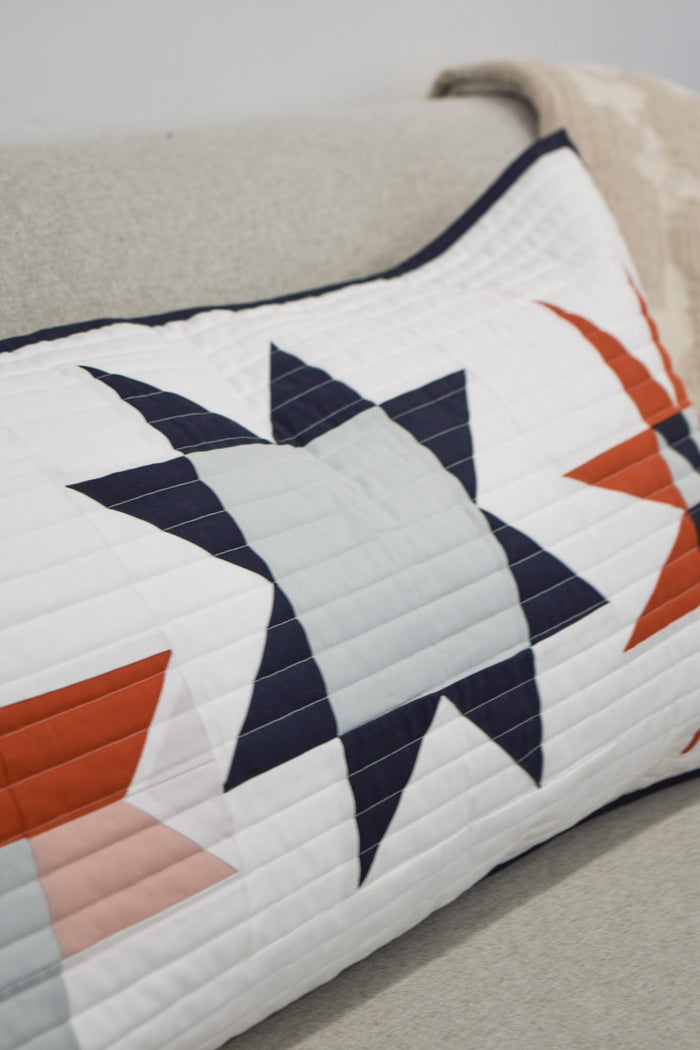 Starlight Trio Lumbar Pillow (Downloadable Pattern)
