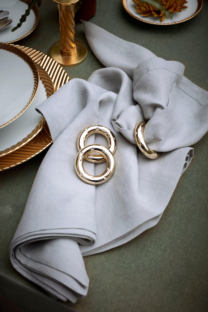 Stars Napkin Jewels (set of 4) - L'OBJET