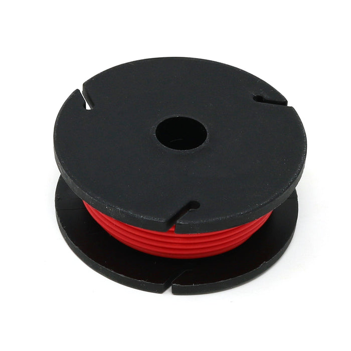 Stranded-Core Wire Spool - 25ft - 22AWG - Red by The Pi Hut - The Pi Hut