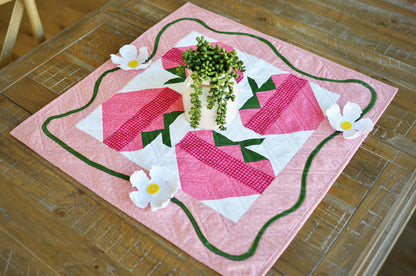 Strawberry Table Topper (Downloadable Pattern)
