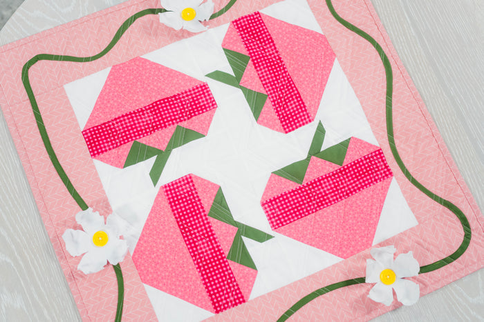 Strawberry Table Topper (Downloadable Pattern)