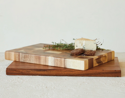 Suar Wood Rectangle Cheese/Cutting Board