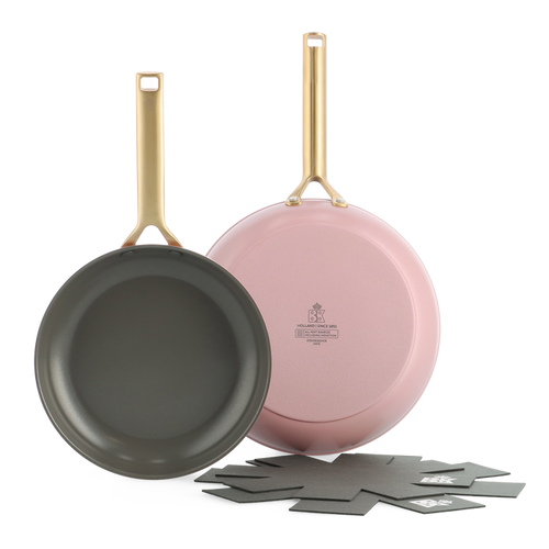 Sublime 2-delige koekenpannenset Blush Pink 24 cm + 28 cm