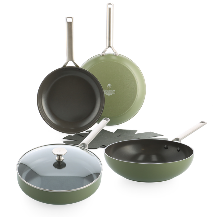 Sublime 4-delige set Olive Green