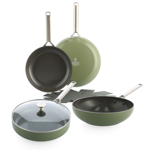 Sublime 4-delige set Olive Green