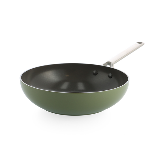 Sublime wok Olive Green 28 cm