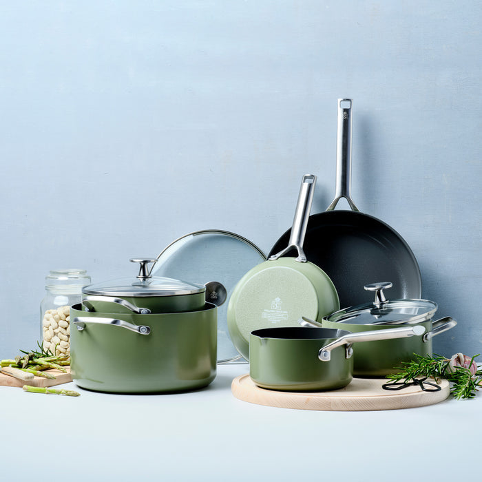 Sublime wok Olive Green 28 cm