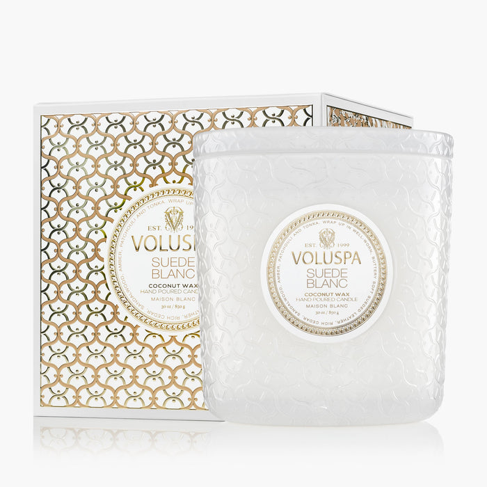 Suede Blanc - Luxe Candle