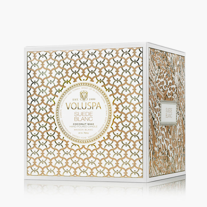 Suede Blanc - Luxe Candle