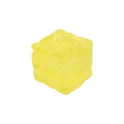 Sugar Gel Squishy 2 Inch Cheese Maltose Filled Sensory Toy