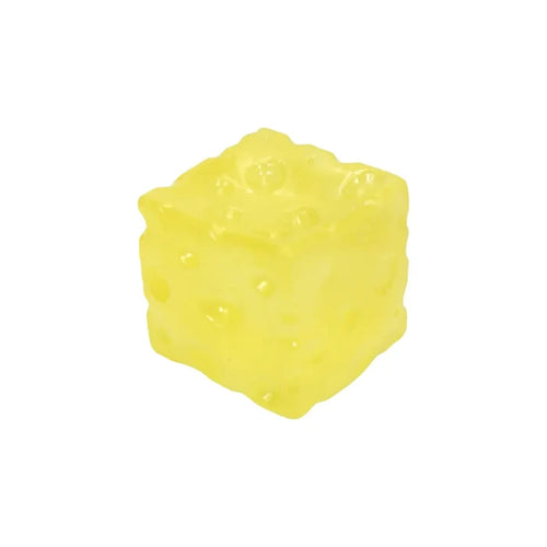 Sugar Gel Squishy 2 Inch Cheese Maltose Filled Sensory Toy