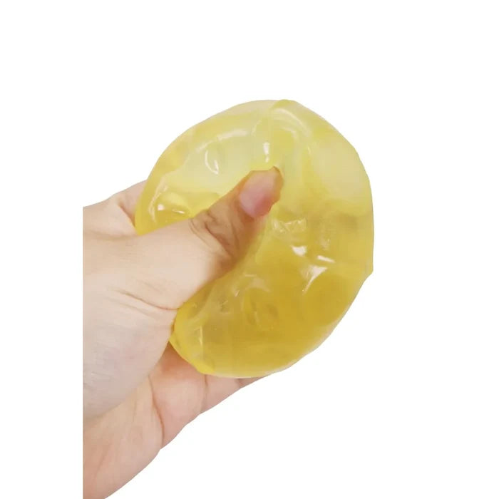 Sugar Gel Squishy 2 Inch Cheese Maltose Filled Sensory Toy