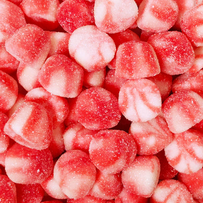 Sugared red twist kisses - 1kg