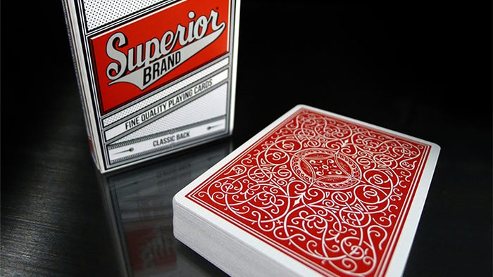 Superior Brand (Classic Back) Readers Playing Cards by Expert Playing Card Co.