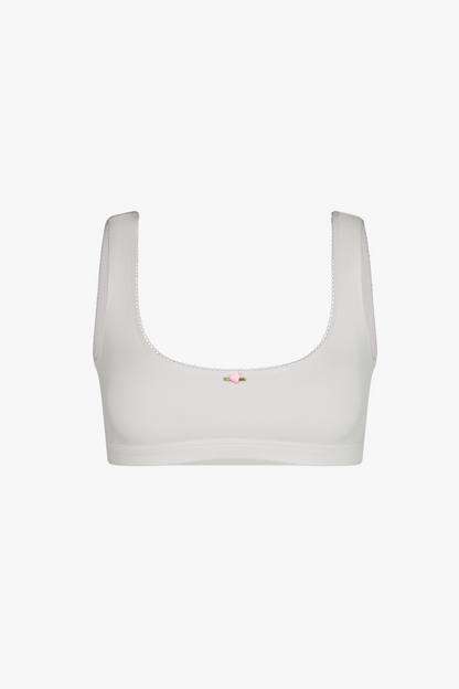 SUPPORT COTTON BRA IN CLOUD