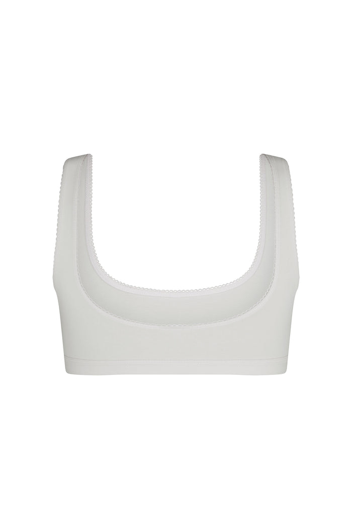 SUPPORT COTTON BRA IN CLOUD