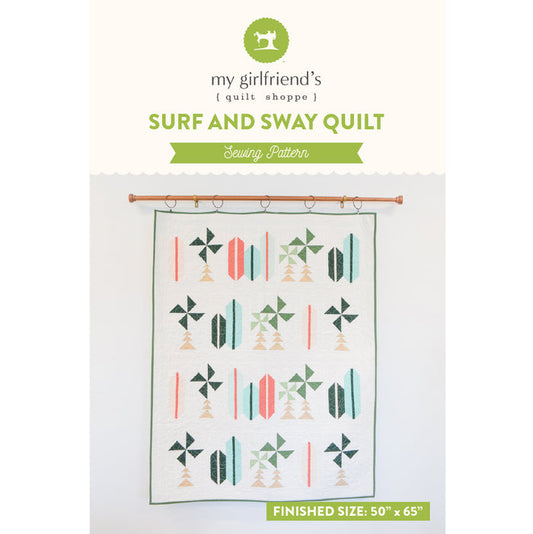 Surf & Sway Quilt (Downloadable Sewing Pattern)