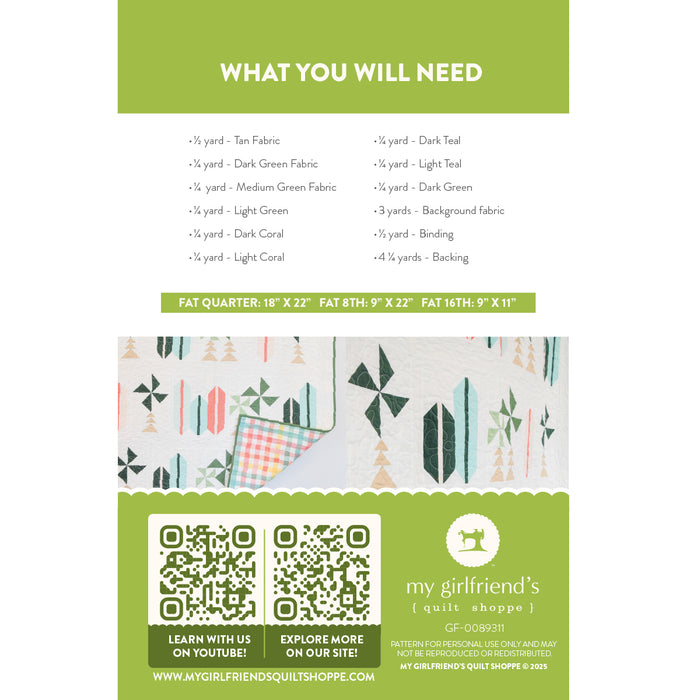 Surf & Sway Quilt (Downloadable Sewing Pattern)