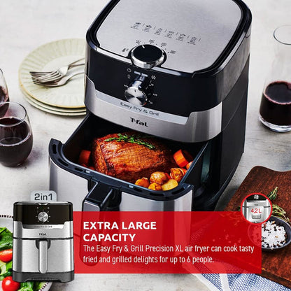 T-FAL EY501D50  Easy Fry and Grill Air fryer - Blemished package with full warranty