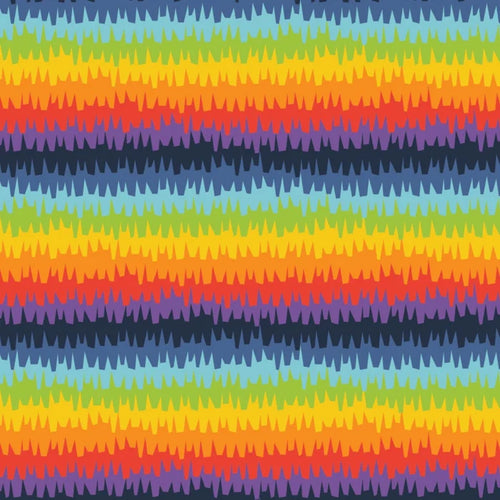 Taco 'Bout It Collection - Fringe Stripes Fabric, Camelot