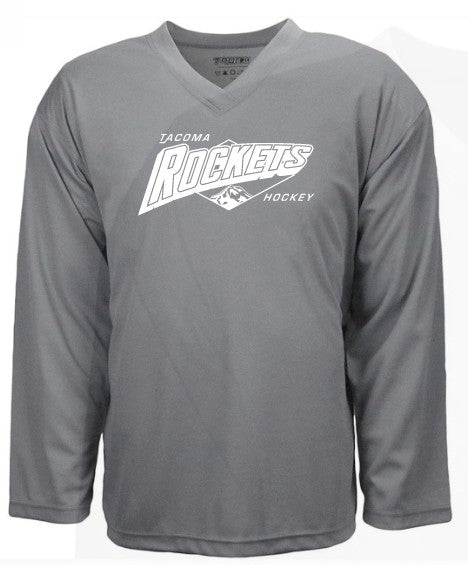 Tacoma Rockets Mountain Logo Solid Practice Jersey