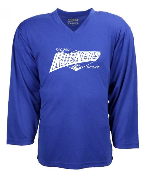 Tacoma Rockets Mountain Logo Solid Practice Jersey