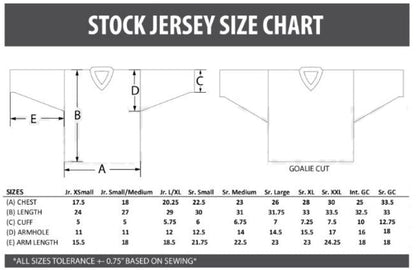 Tacoma Rockets Mountain Logo Solid Practice Jersey