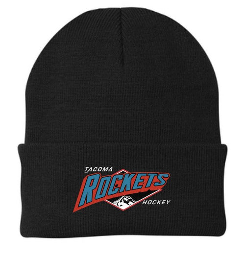 Tacoma Rockets Solid Knit Beanie