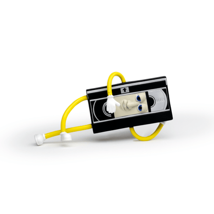 Tape Man Bendable Figurine