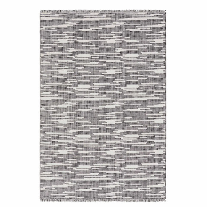 Tapis Kaşmir Halı Dogasever Night en coton recyclé, 120 x 180 cm
